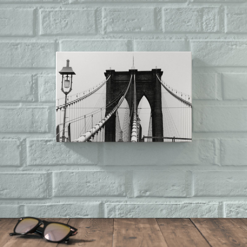 «Brooklyn Suspension I», photographie sur toile, H 8 po x l 12 po