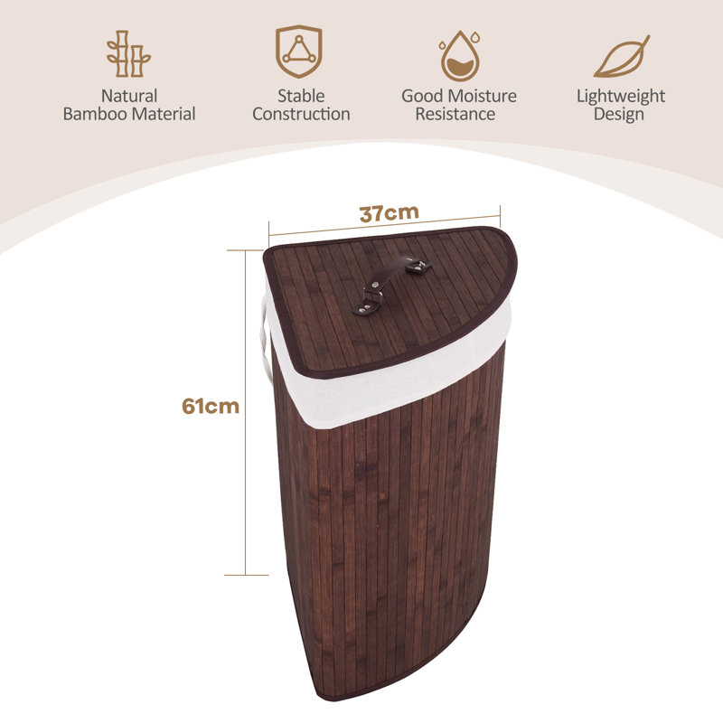 Bamboo Laundry Hamper