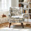 Fauteuil à dossier large capitonné Jaqueze-1781956150