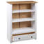 Maloney 110 cm H x 80 cm W Solid Wood Standard Bookcase-110470811