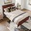  Lit plateforme en bois massif Jeinny avec pied de lit assorti-757682050-757682049