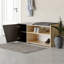 Aero Upholstered Storage Bench Entryway & Hallway Seating with Shoe Storage-1860972976