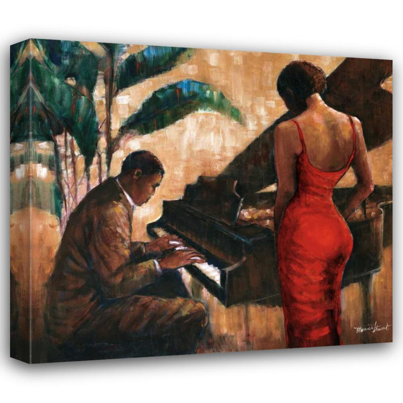 «Lark Manor ™ Stewart», art sur toile tendue par Monica Gallery: Enchanting Keys, H 28 po x l 31 po