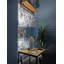 Cylinder 55cm Metal Ceramic look Table Lamp-47219204-47219207