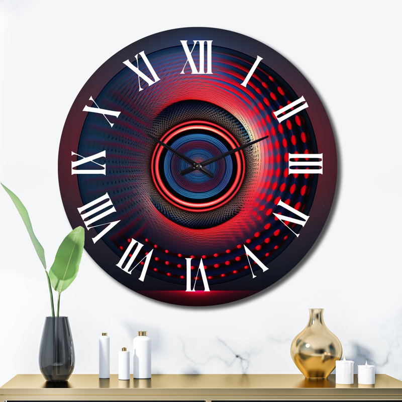 Metal Wall Clock, Extra Large