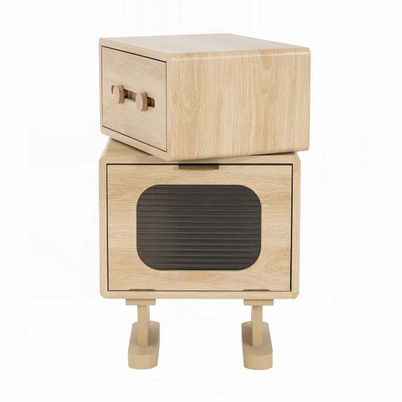 Storage Farmhouse Nightstand