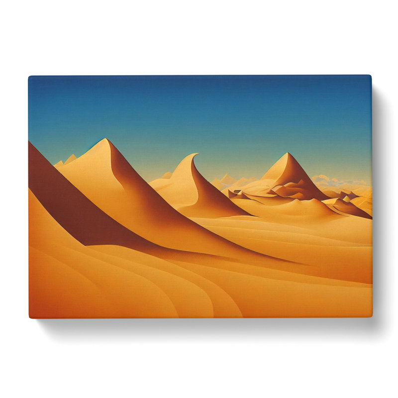 Desert Sand Dunes Vol.2 - Wrapped Canvas, 40cm H x 60cm W x 3cm D