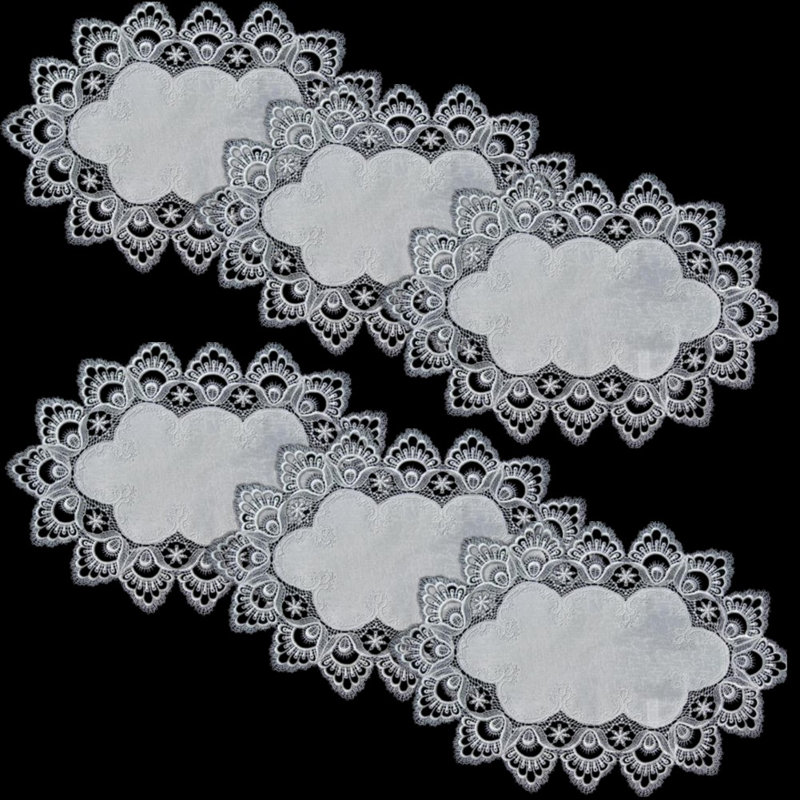 Napperon Lacy, Blanc