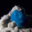 Cavansite sur Sandy Heulandite