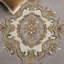 Tapis oriental gris / ivoire / brun en laine / coton touffeté à la main Aubusson 301-108597601