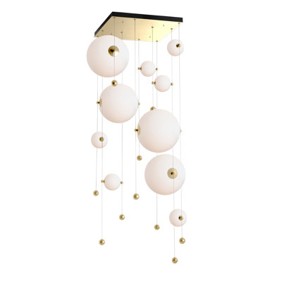 Abacus 10 - Light Cluster Globe LED Pendant