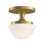 Hinkley Knox Semi-Flush Mount Schoolhouse Style Ceiling Light