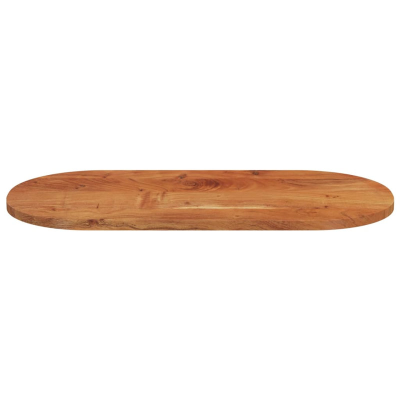 Mikaia Solid Wood Table Top, 2.5cm H x 80cm W x 40cm D, Untreated