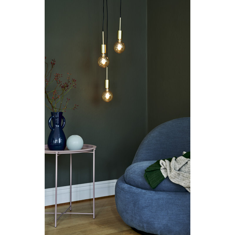 Paco 3 - Light Cluster Pendant, Brass