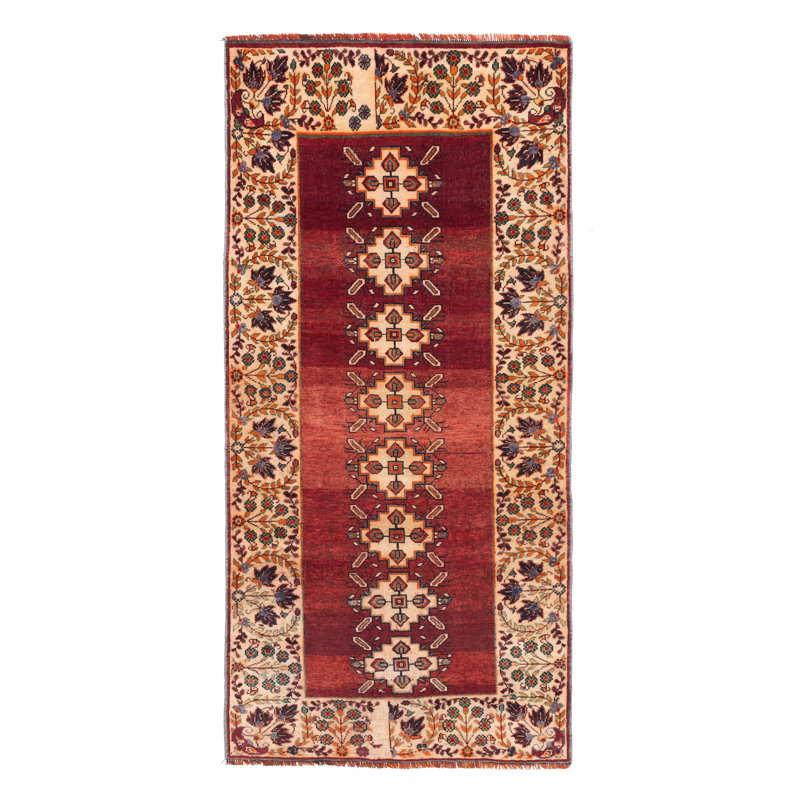 Tapis rouge Melis 4 pi 2 po x 8 pi 10 po