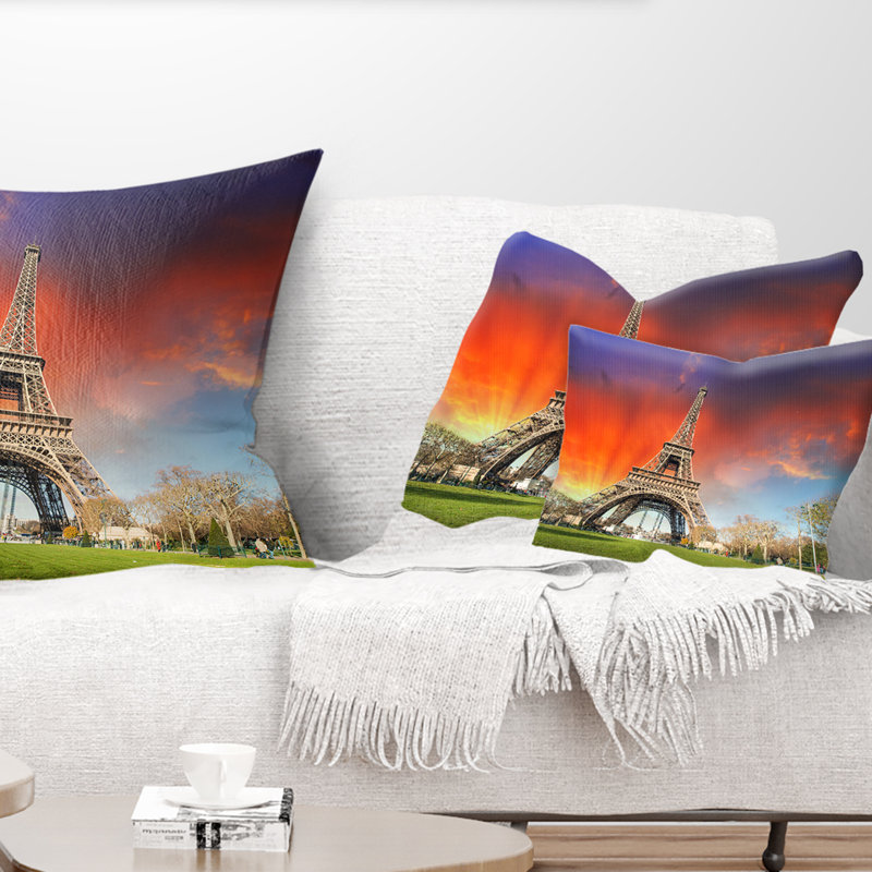 Landscape Reversible Throw Pillow