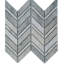 Blue Oak Marble Large Chevron Mosaic-62240474