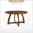 Allijah 54" Solid Wood Round Dining Table-783743069