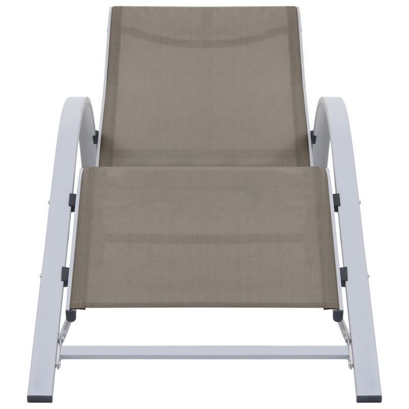 Abdullaahi 167 cm Long Single Chaise, Taupe