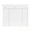 Meuble mural Tiltonsville avec porte miroir et tablettes ouvertes-1270045122