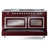 Burgundy/Chrome selected