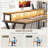 52'' L Shaped Gaming Desk with Storage Shelf and Monitor Stand, Corner Computer Desk with Power Outlet and LED Light-988841170