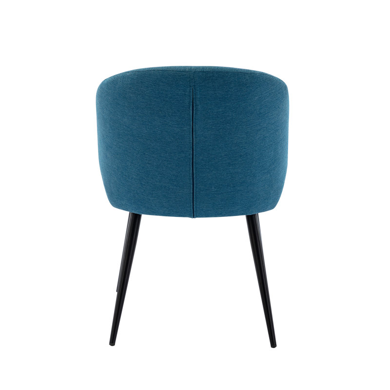 Cloey 46cm H Upholstered Upholstered Back Armchair, Blue