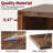 Wooden Bookshelf, Cube Storage Shelf, Floor Organizer for Bedroom, Living Room-913667877-913667876