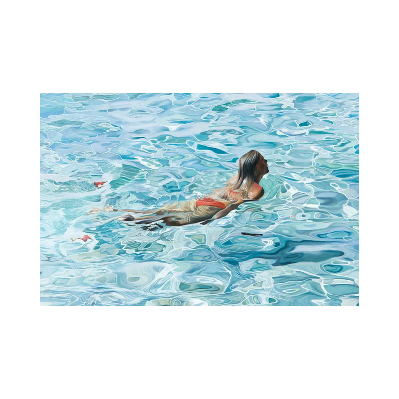 Float by Josep Moncada - Wrapped Canvas Print, 20.32 cm H x 30.48 cm W