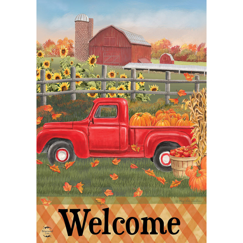 Drapeau de jardin d'automne Fall Farm