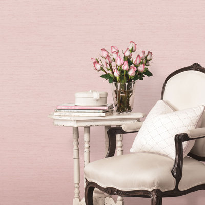 Moffitt 10m x 53cm Textured Satin Wallpaper Roll