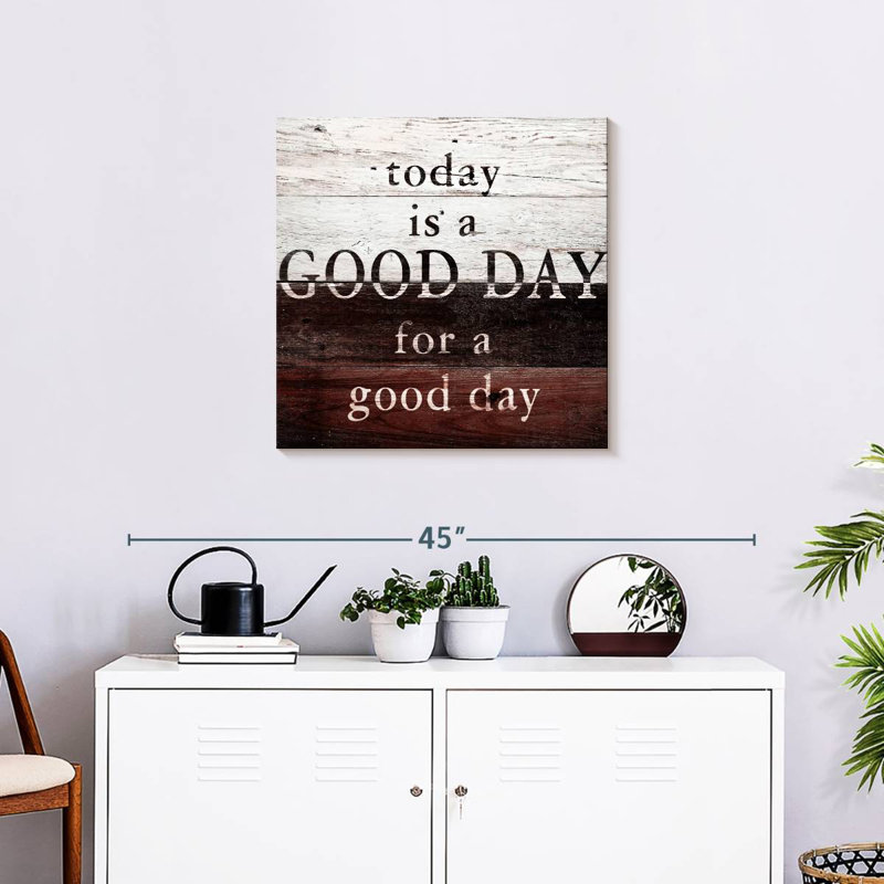 Tergel Good Day Today, H 36 po x l 36 po