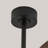 52 Inch Modern Black Ceiling Fan with Light, 3 ABS Blades Remote Control Reversible DC Motor, Dimmable LED Ceiling Fan for Living Room & Bedroom