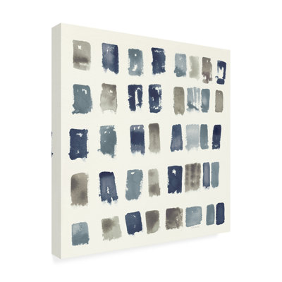 Art sur toile Shirley Novak «Pas Parfait III Neutral»