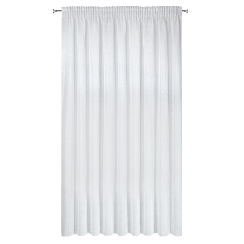 Kadie-May Sheer Curtain Single Panel, 250cm H x 300cm W