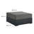 Modway Tahoe Metal Outdoor Ottoman-95616623