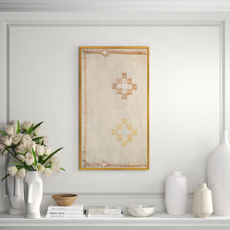 Moroccan Pillows Triptych In Taupe 1 Giclee Print