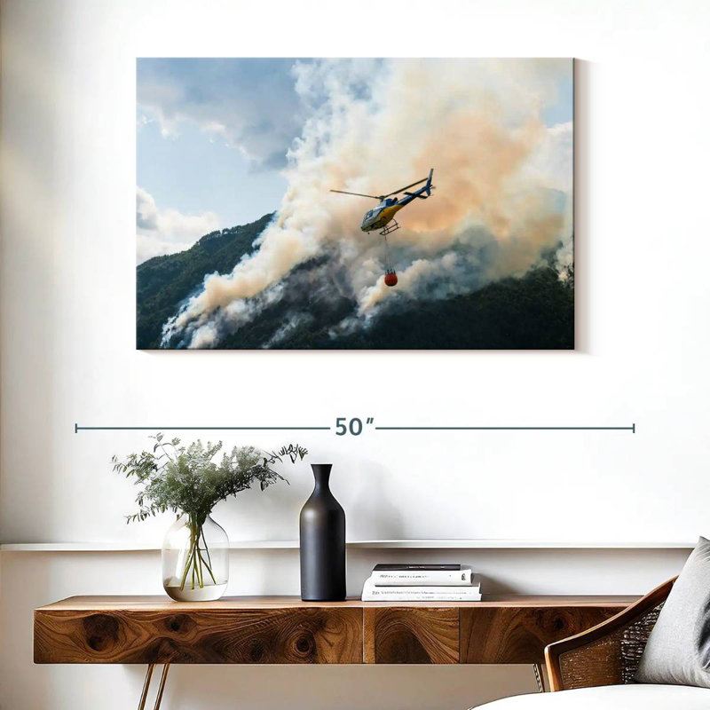 Lelar Fire Rescue, 26" H x 39" W