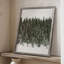 Christmas Tree Forest Framed Print - Solid Wood-823062166