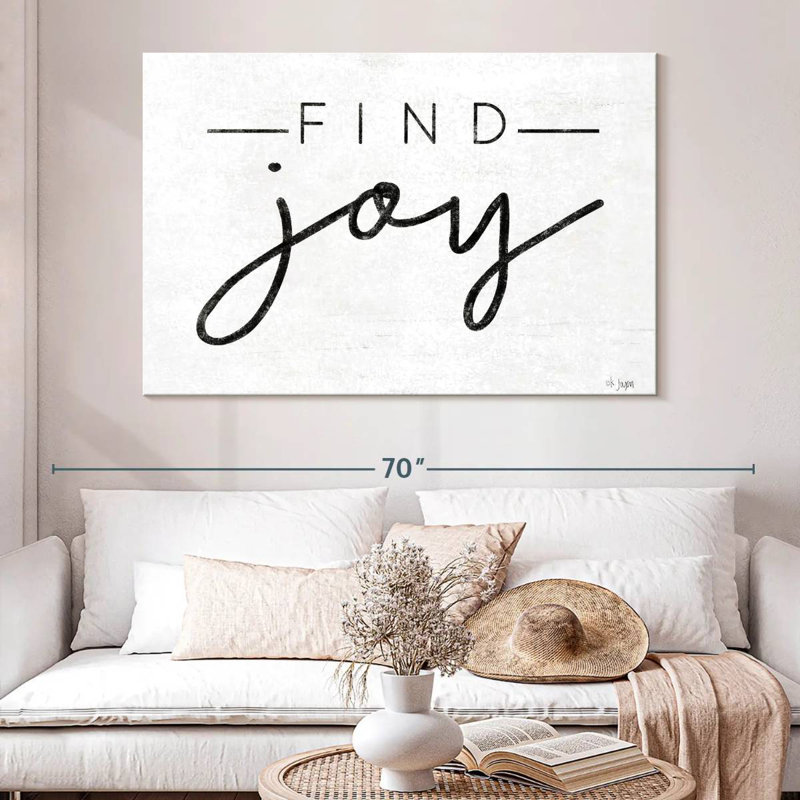 Tergel Find Joy, 34" H x 51" W