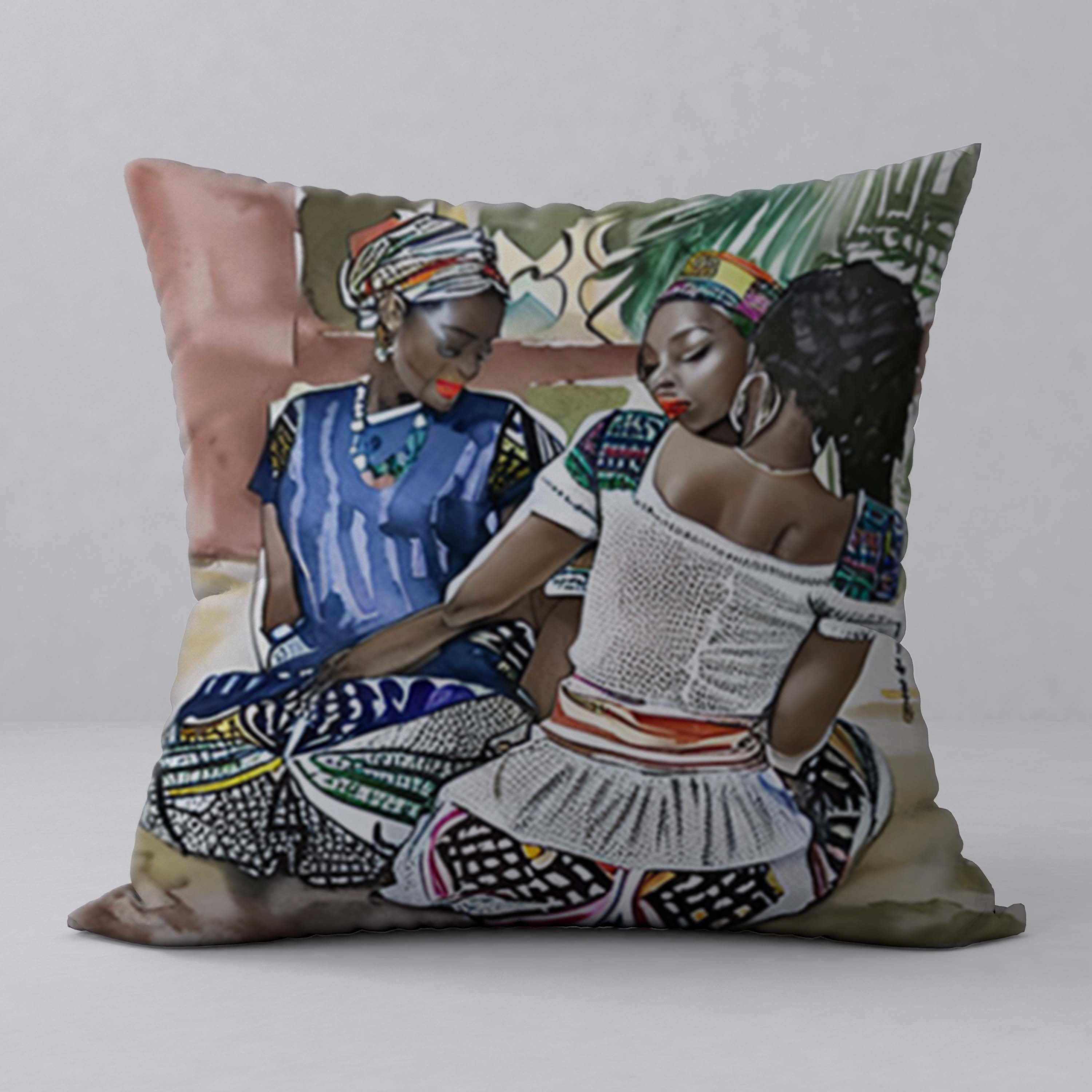 ManosMorenas Reversible Throw Pillow | Wayfair