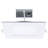 6'' Selectable Color Temperature 12 Watt Dimmable Air-Tight IC Rated LED Canless Recessed Lighting Kit