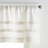 Martha Stewart Water's Edge WHITE Tier & Valance Set