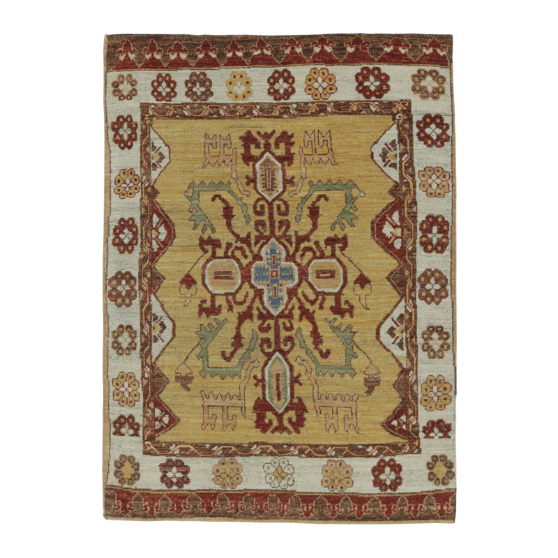Burano One-of-a-Kind 4'4X6'4 Hand Knotted Area Rug