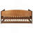 Fallbrook Medium Walnut Twin Daybed With Trundle