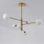 Sartain 4 - Light Gold Sputnik Pendant