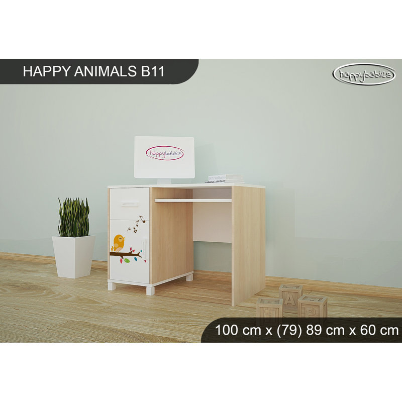 100cm Writing Desk, Oak