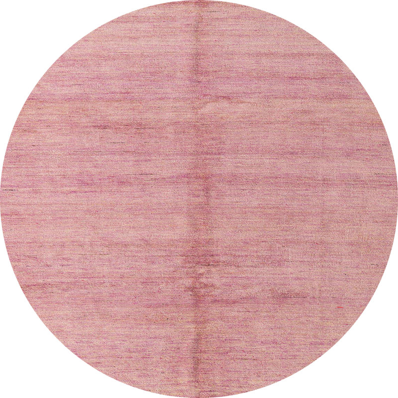 Tapis multicolore à motif abstrait Delaris, Rond 5 pi