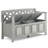 Solid Wood Entryway Storage Bench-1871260133