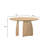 Marlow Sculpted Base 54" Round Wood Dining Table-1991659549